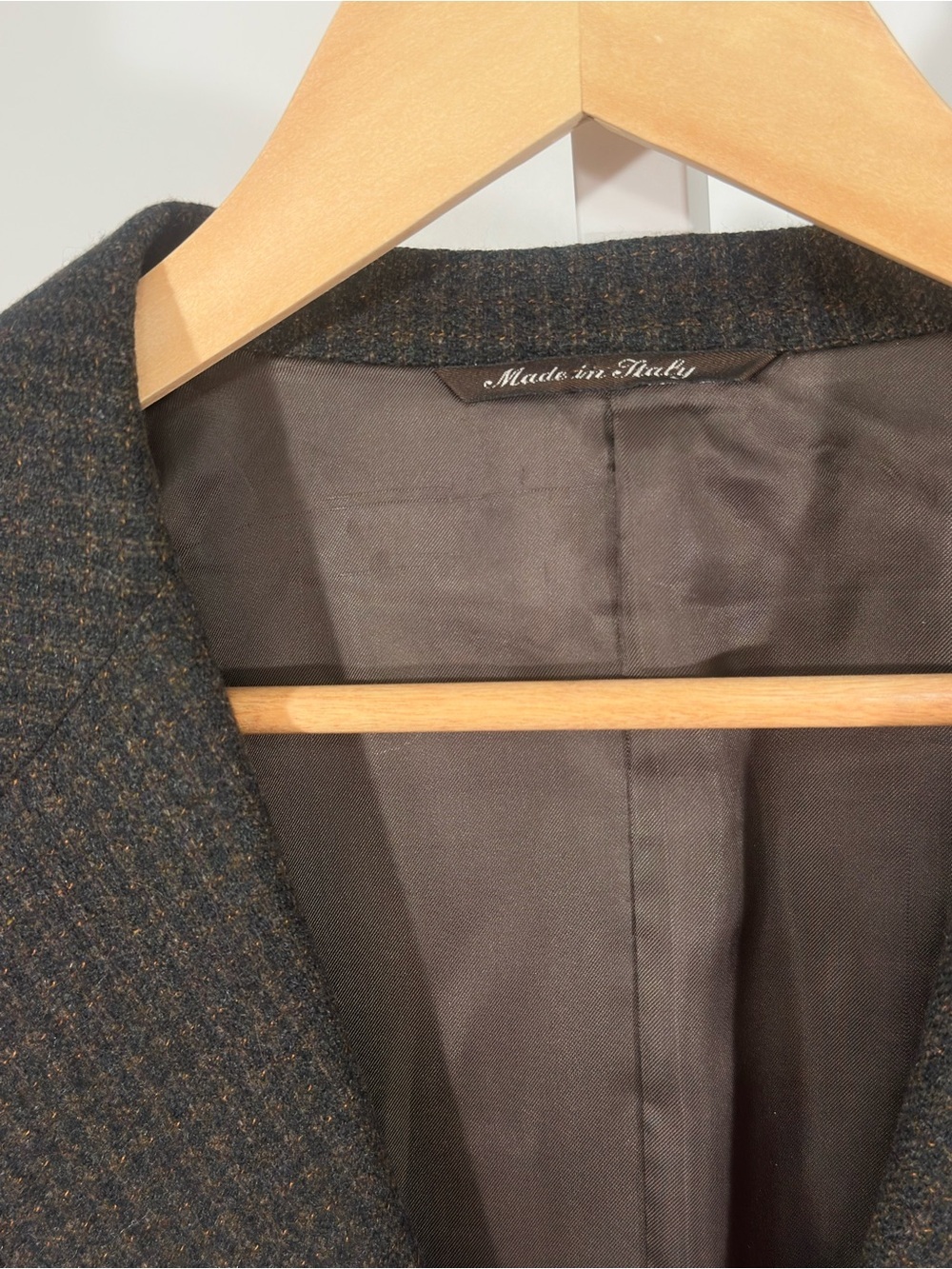 Andrisen Morton x Canali Proposta Cashmere Sport Coat Blazer Italy 42R Brown - Picture 7 of 8